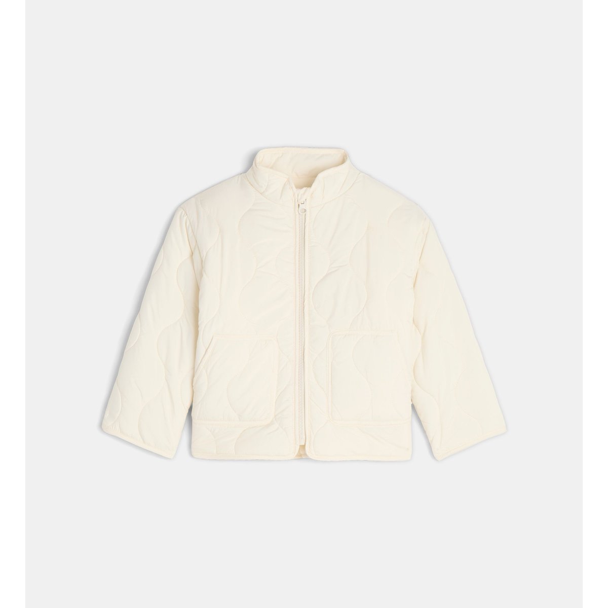 Veste matelassée torette déperlante écru, CADET ROUSSELLE