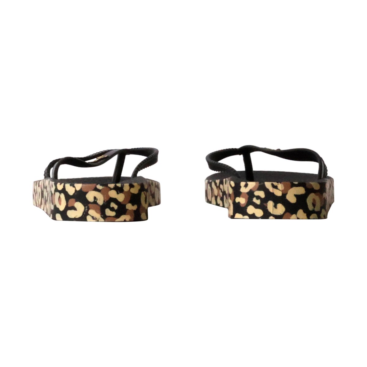 Tong Bossa Soft noir/jaune, IPANEMA