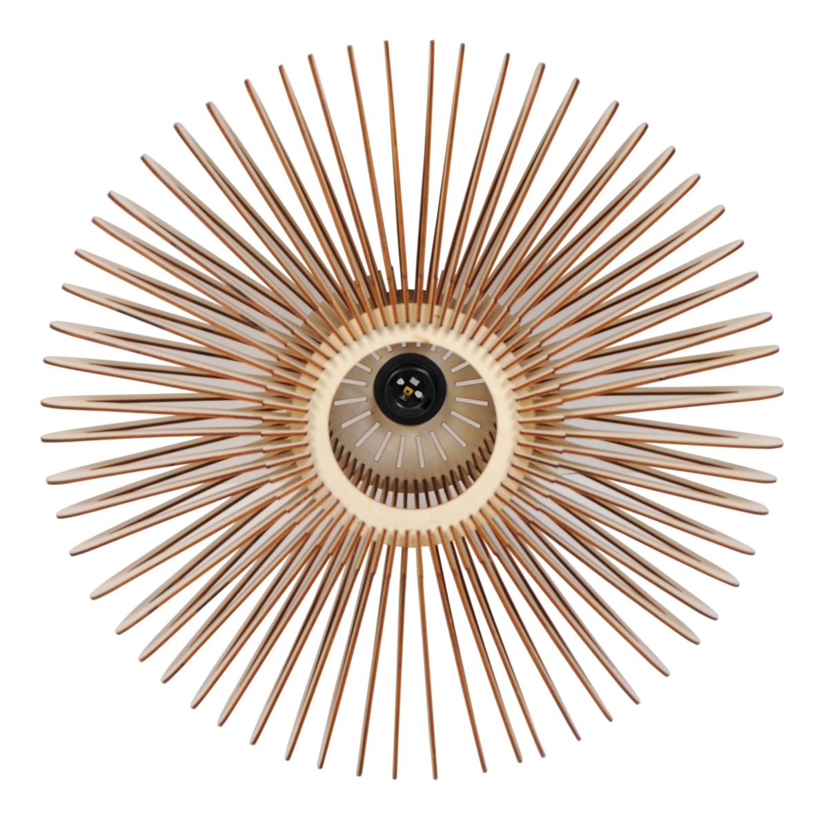 Suspension deux designs en un - structure en bois, MANAGO nature (marron), NORDLUX