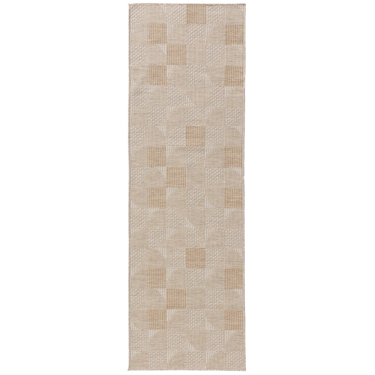 Tapis de couloir d'extérieur & intérieur BRONCO crème, BENUTA