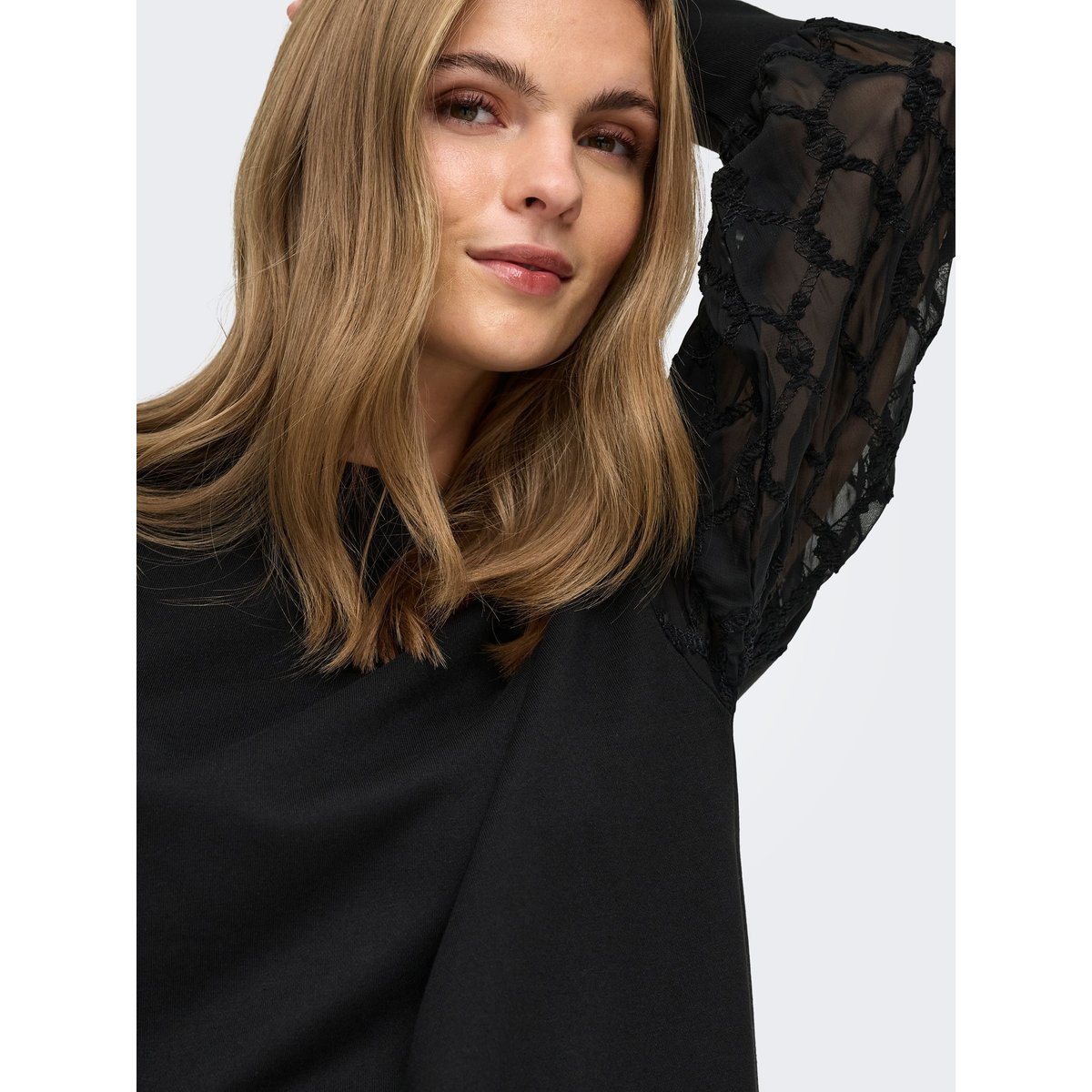 Sweat-Shirt black 1, ONLY