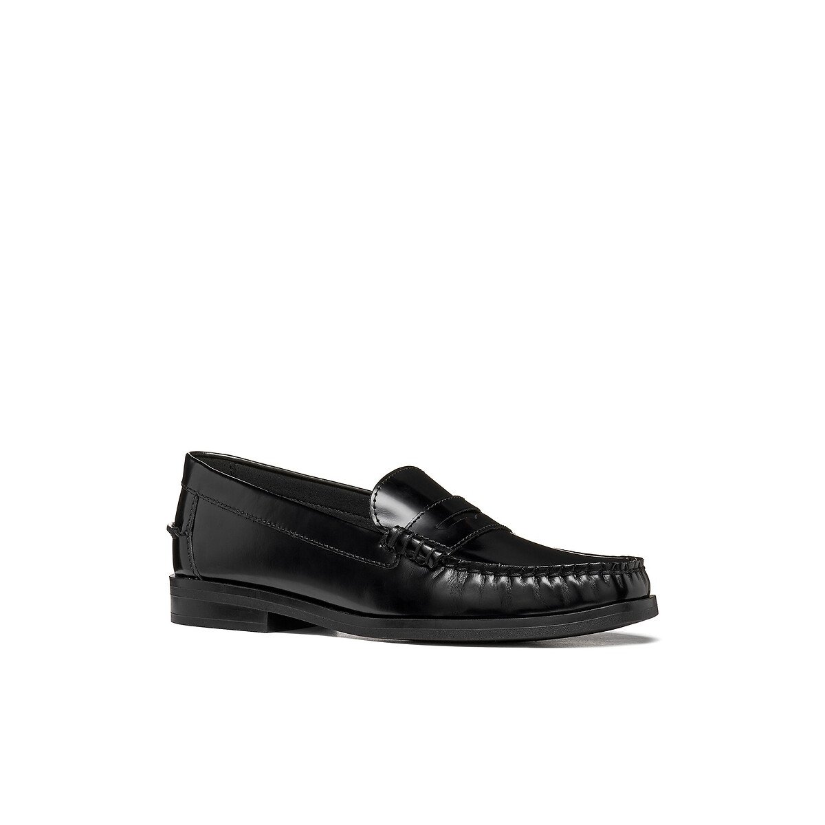 Mocassins en cuir, NOEMEN noir, GEOX