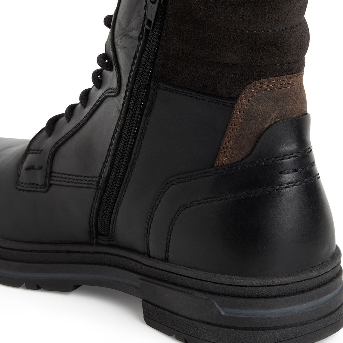 Bottine homme noir combiné, MARCO TOZZI
