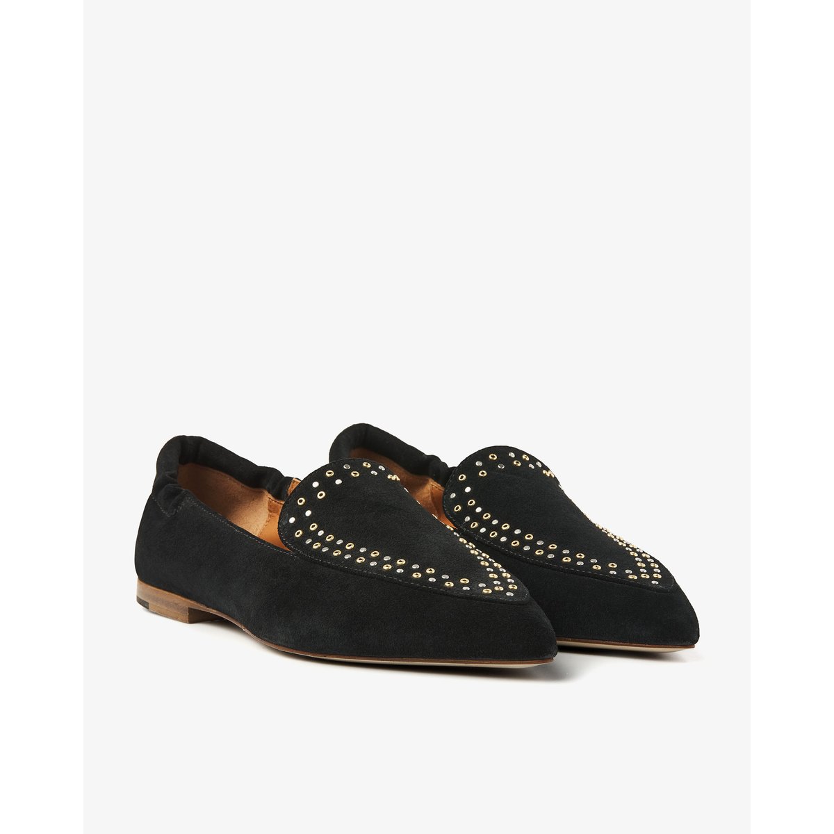 Mocassins LOLA GABRIEL noir, VIA VAI