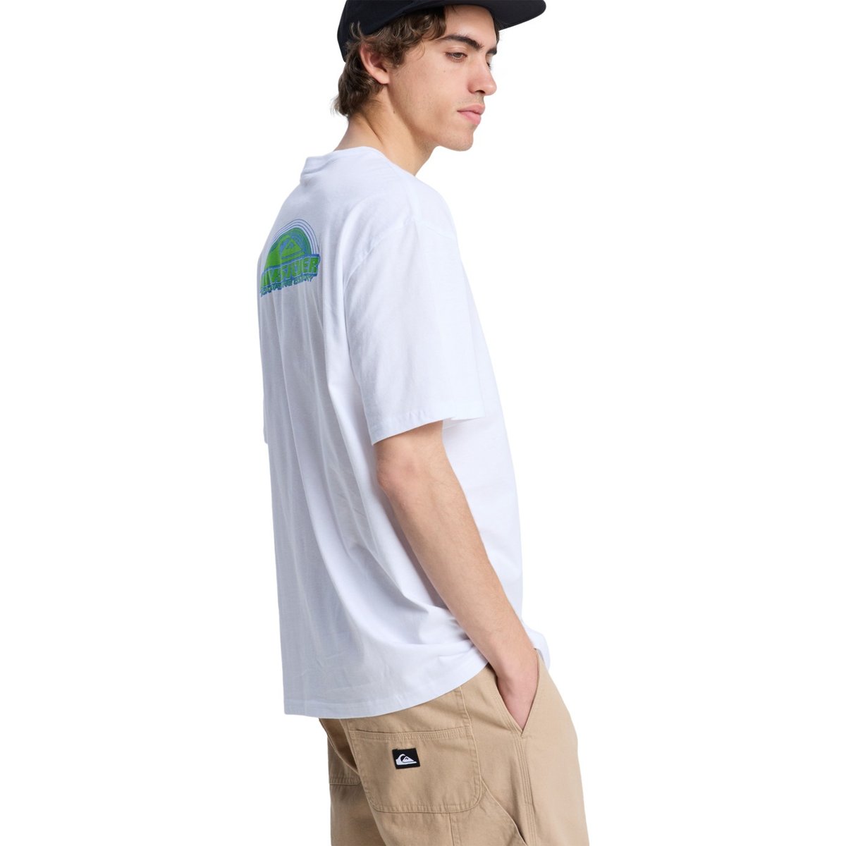 T-Shirt à manches courtes EV FADE SPECTRUM blanc white, QUIKSILVER