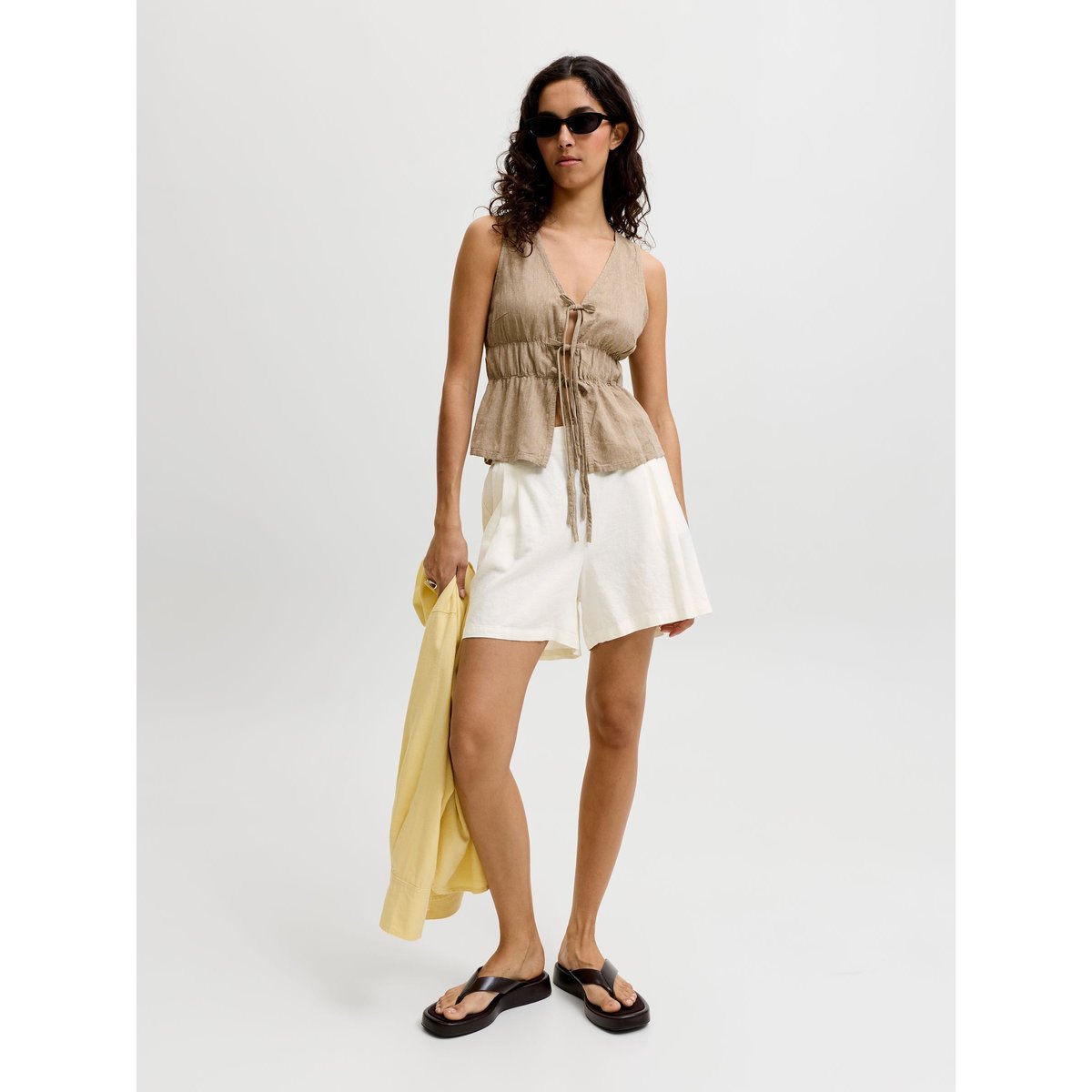 Short Casual blanche - blanc de blanc 1, JJXX