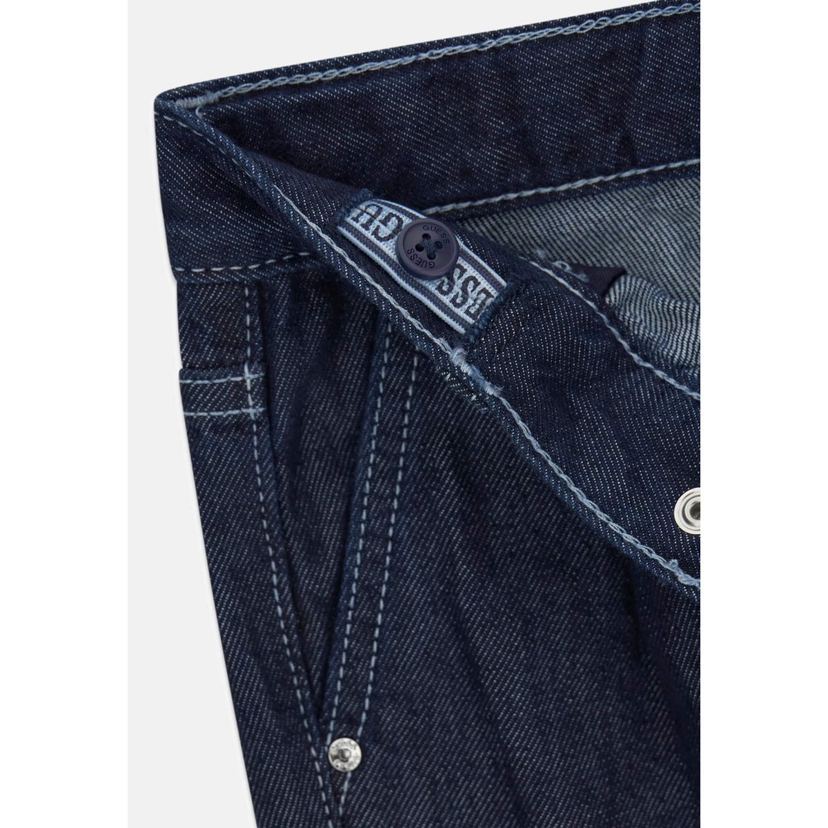 Jeans Cargo Wide Leg bleu foncé, GUESS KIDS