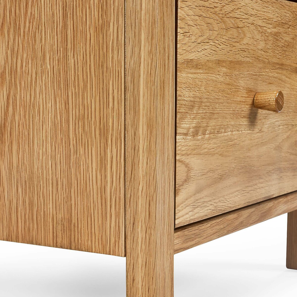 Coxhead 2 Drawer Oak Bedside oak, SO'HOME