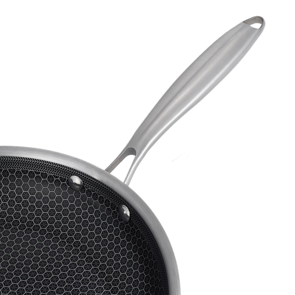 Poêle 20cm triplex - "BlackSteel" couleur unique, LAGUIOLE CUISSON
