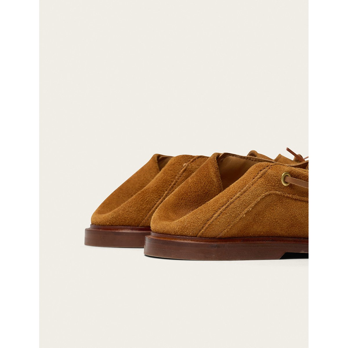 Mocassins OVEL suède ambre, ODAJE