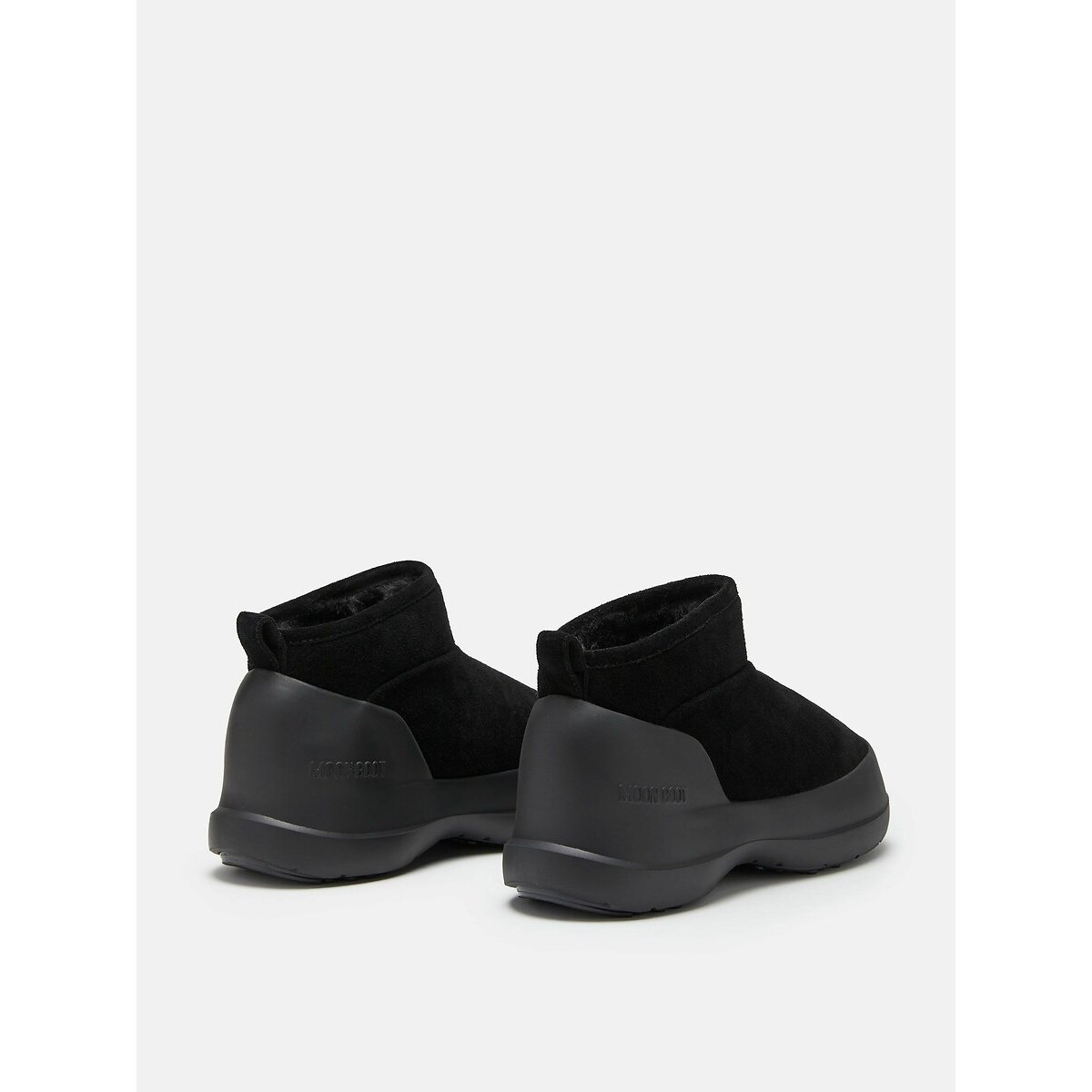 Luna Low Suede Boots black, MOON BOOT