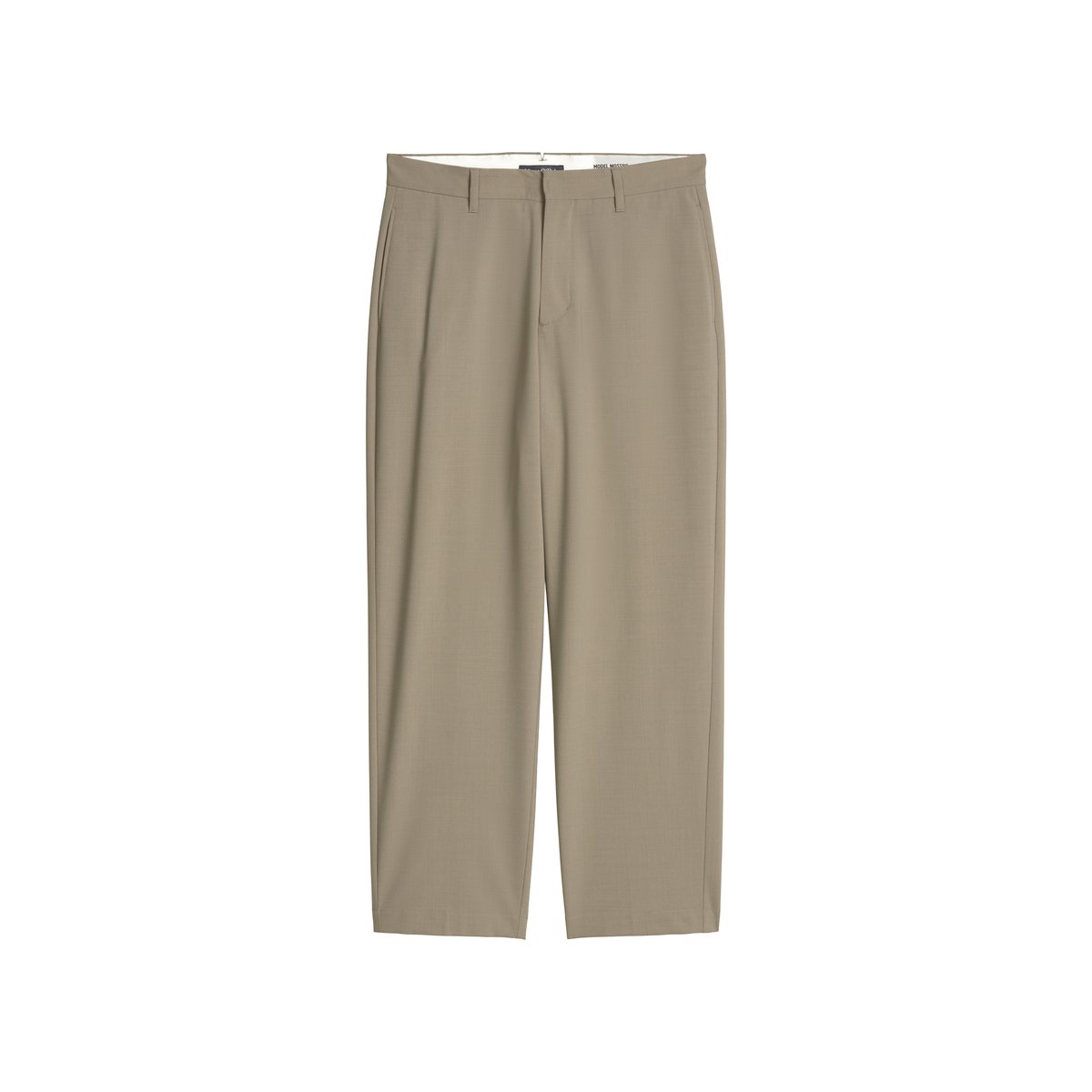 Pantalon modèle Mossbo Travel Collection en Technical Wool Blend léger marron, MARC O'POLO