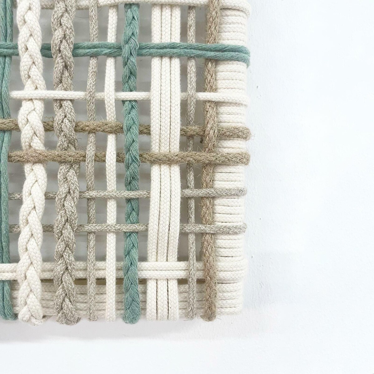 Decoração de parede em macramé Paint by the Cord, MACRAMAR multicolor, MACRAMAR