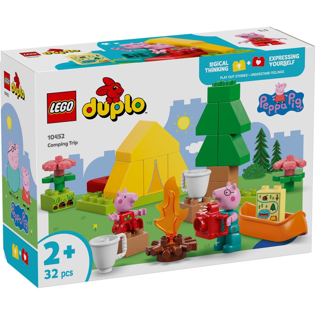 LEGO DUPLO - Les vacances au camping - 10452 multicolore, LEGO