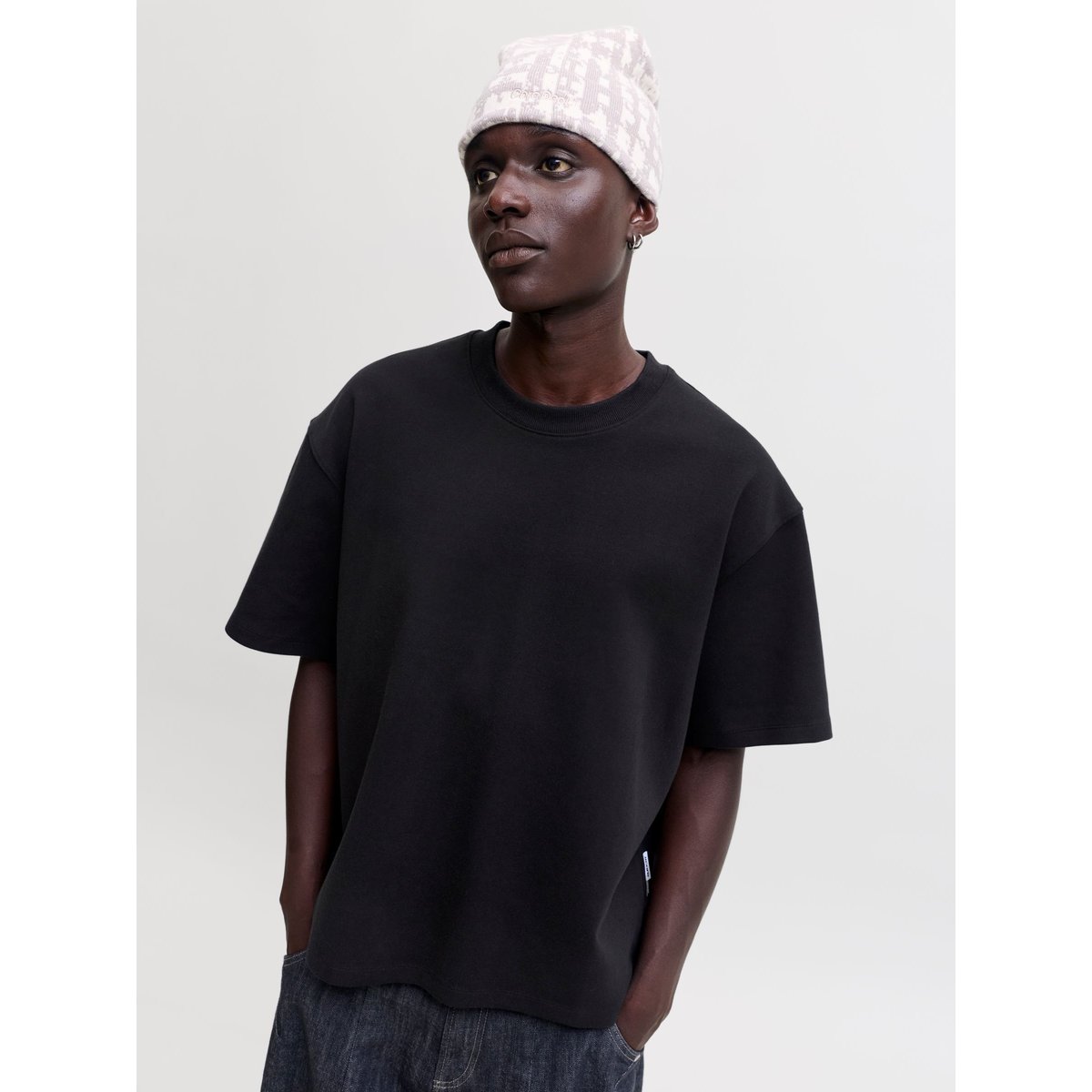 T-Shirt black 1, JACK & JONES