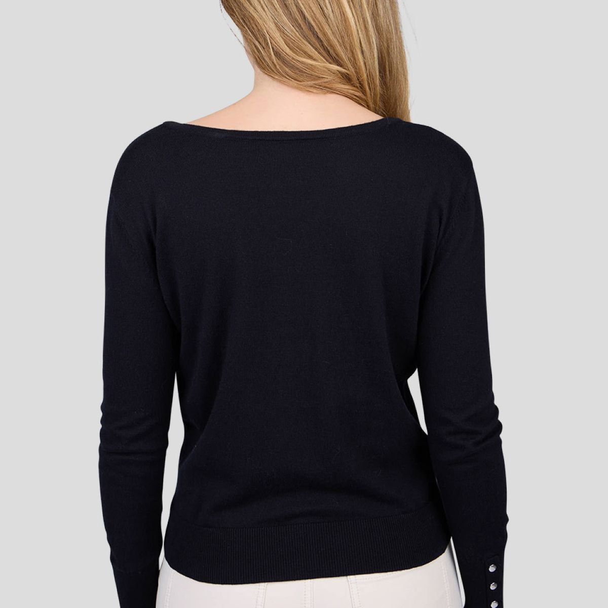 Cardigan 2 en 1 Alba noir, MISE AU GREEN