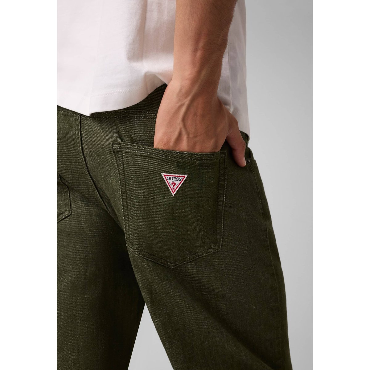 G18 Jeans Relaxed vert, GUESS JEANS