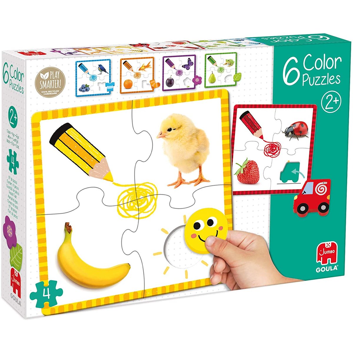 Puzzle Couleurs blanc, GOULA