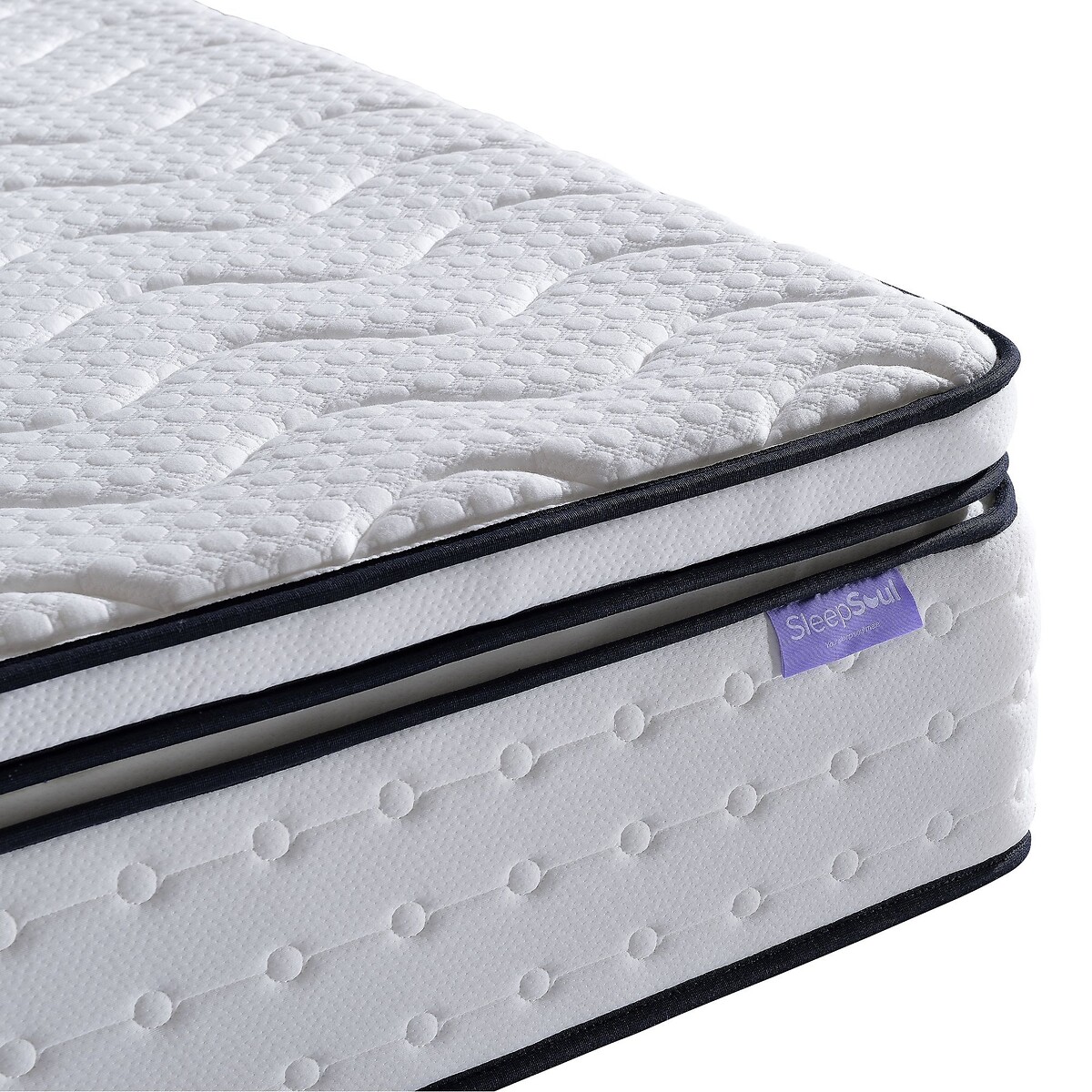 SleepSoul Space 2000 Pocket Mattress white, SLEEPSOUL
