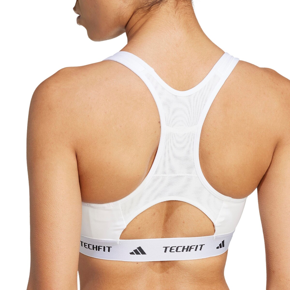 Brassière de training TECHFIT blanc, adidas Performance