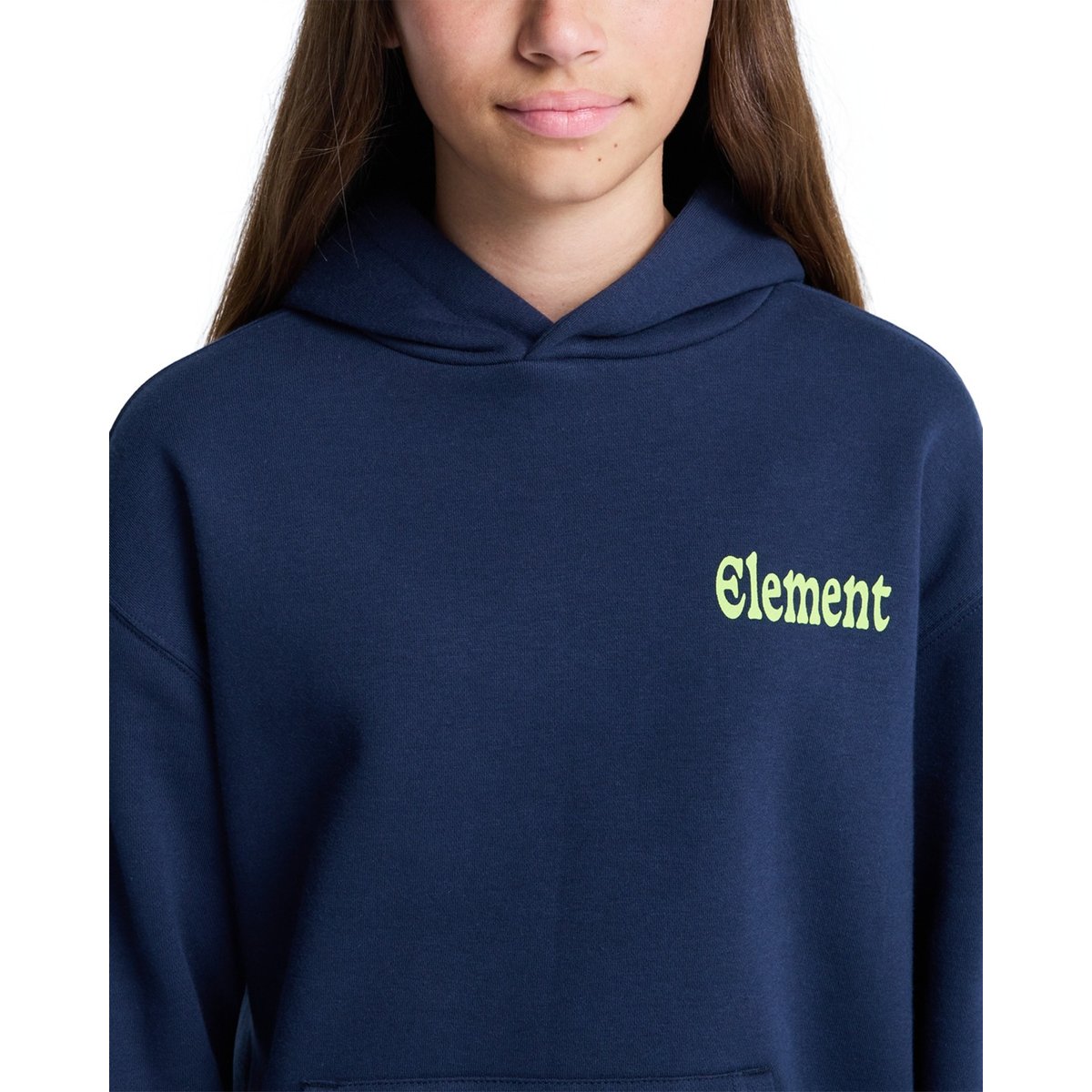 Sweat à capuche BAD DOGGIE PO Y bleu eclipse navy, ELEMENT