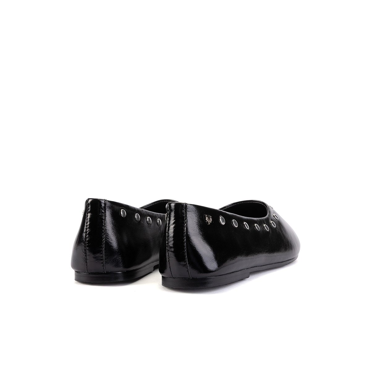 Ballerines cuir Bellucci black, MARTINELLI