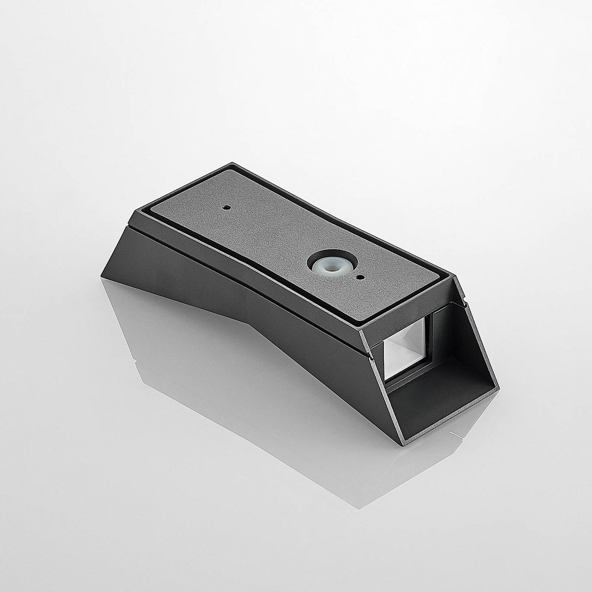 Applique extérieure en aluminium moderneLED anthracite, LUCANDE