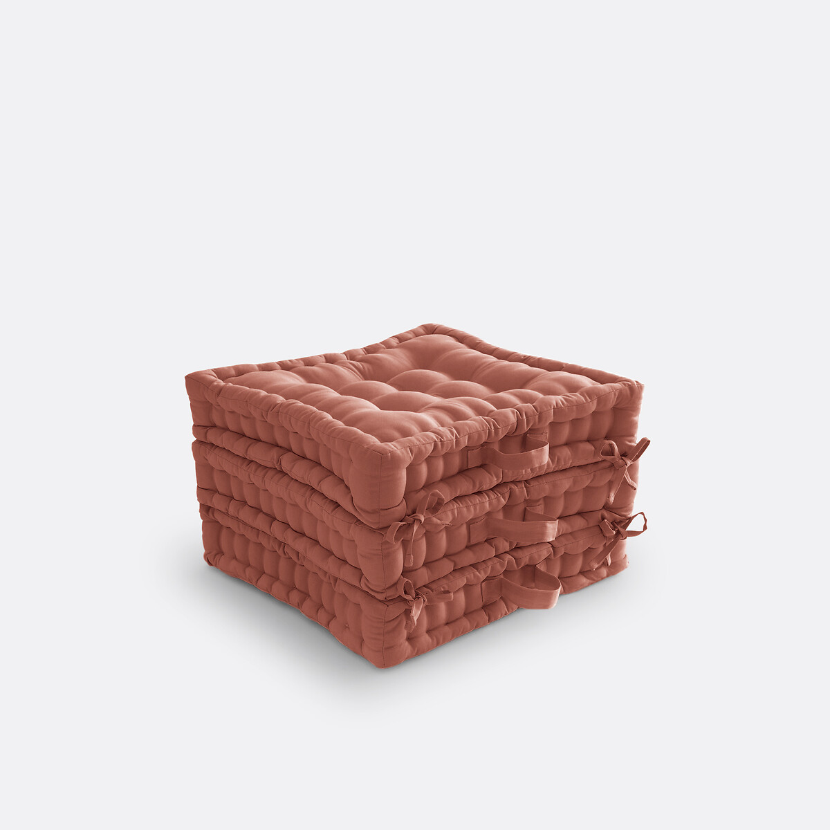 Matelas de sol modulable coton recyclé, Scenario terre de sienne, LA REDOUTE INTERIEURS