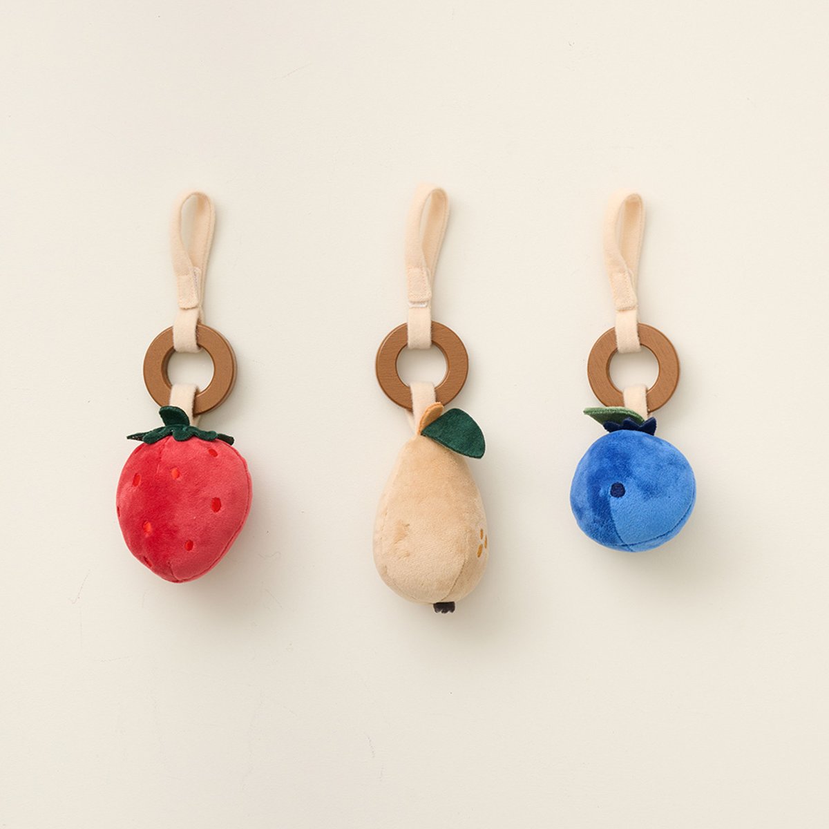 Portique d'éveil bébé FRUIT marron, PETITE AMELIE