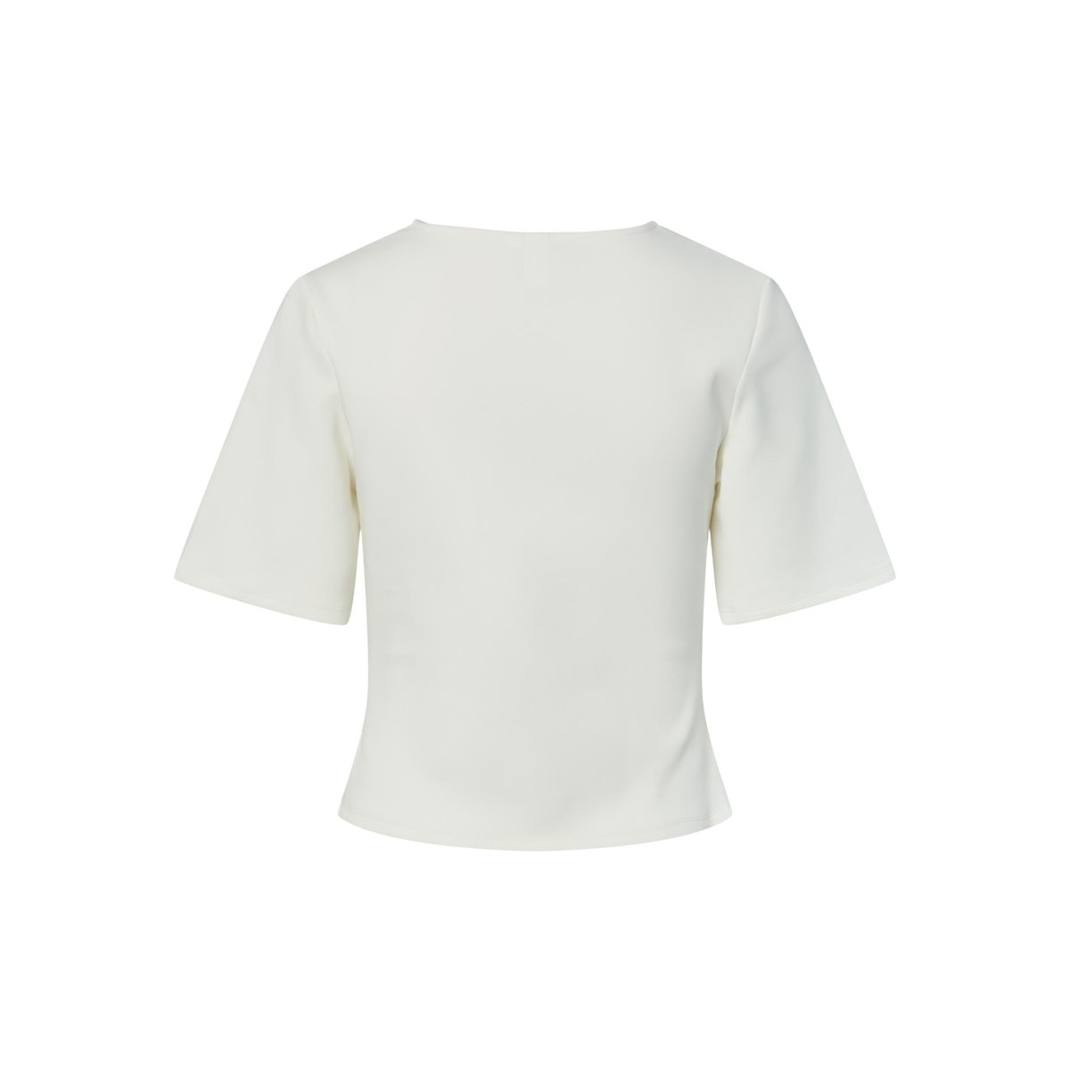 T-Shirt star white, YAS