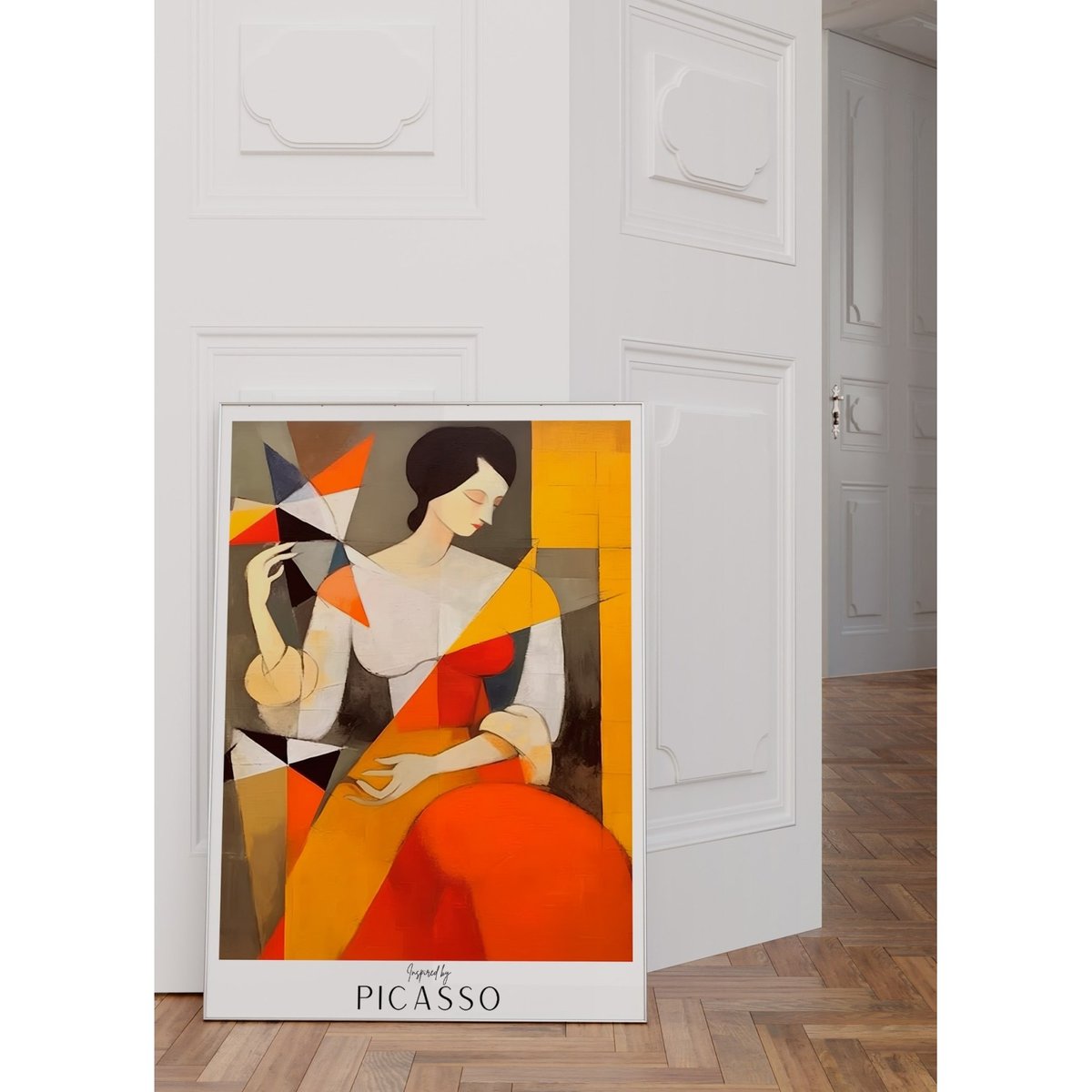 Affiche Picasso n°7 blanc, L'AFFICHERIE