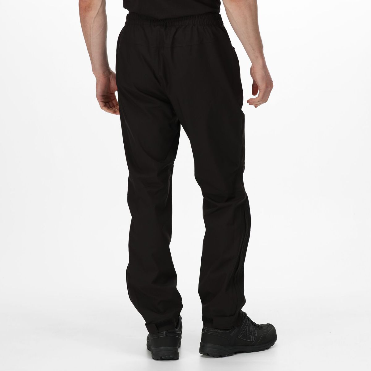 Surpantalon technique imperméable HIGHTON noir classique, REGATTA