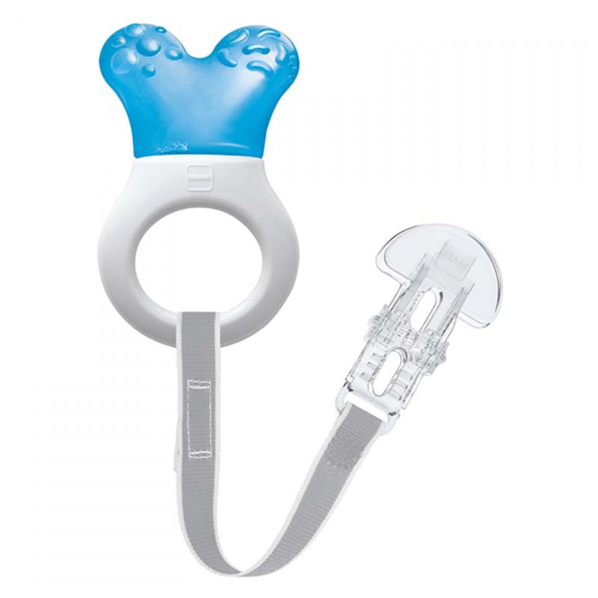 Anneau de dentition réfrigéré avec attache Coloris aléatoire aléatoire, MAM