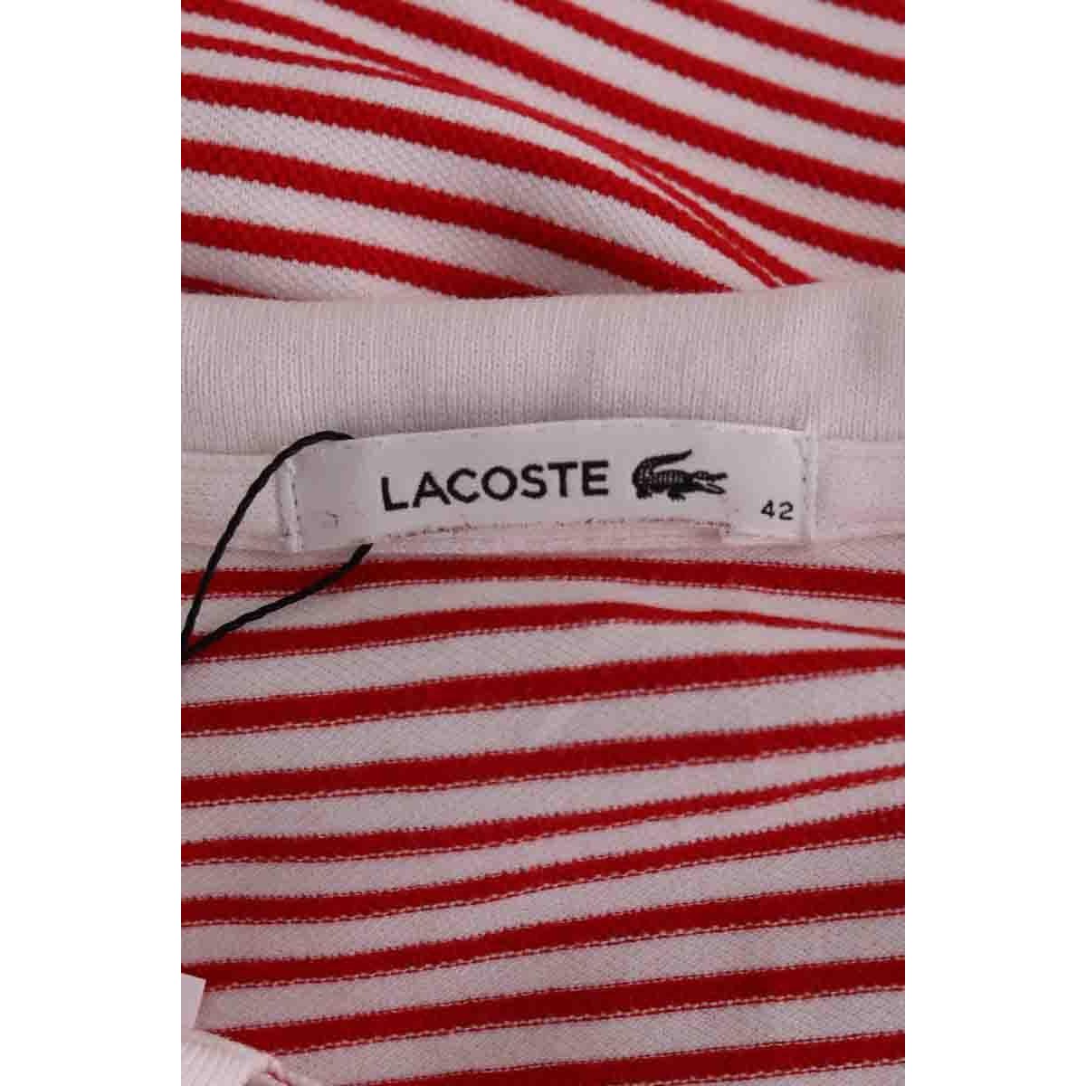 Polo - Très Bon État rouge, LACOSTE