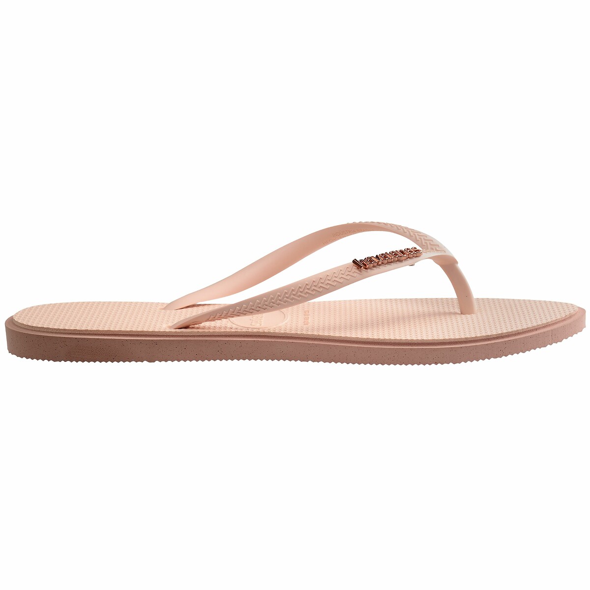 Chinelos Slim Point rosa claro, HAVAIANAS