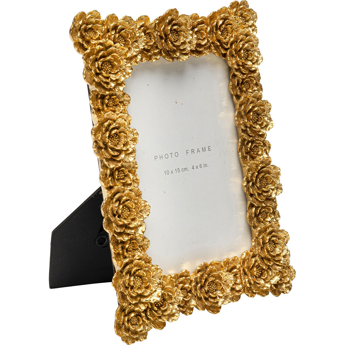 Cadre photo Flower 10x15cm or, KARE DESIGN