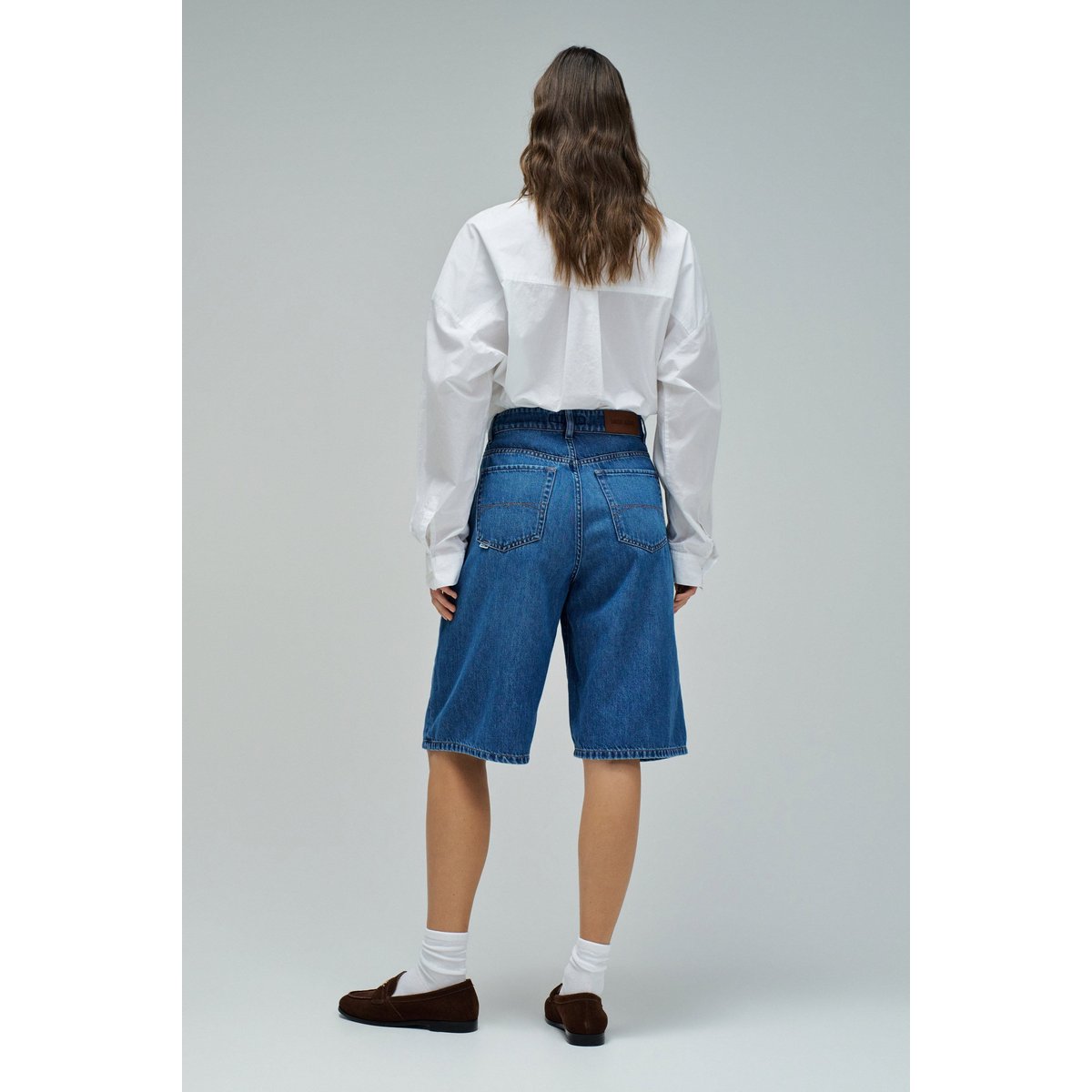 SHORTS LONGUES EN JEAN bleu, SALSA JEANS