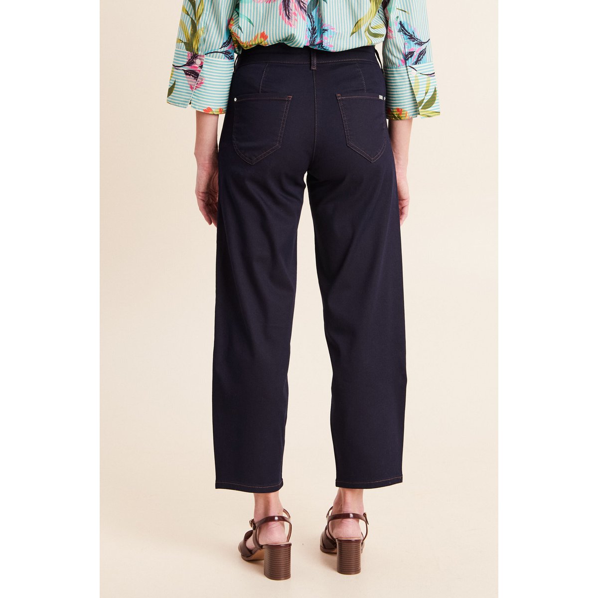 Pantalon magique Le Léger coupe barrel denim brut, BREAL