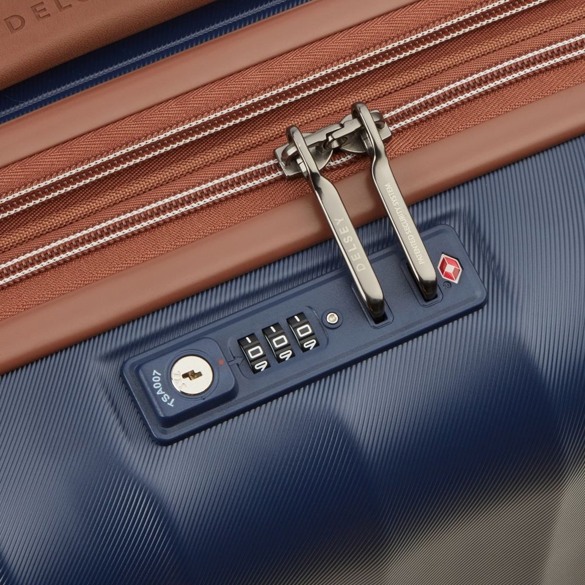 Valise S CARROUSEL 2 bleu, DELSEY PARIS