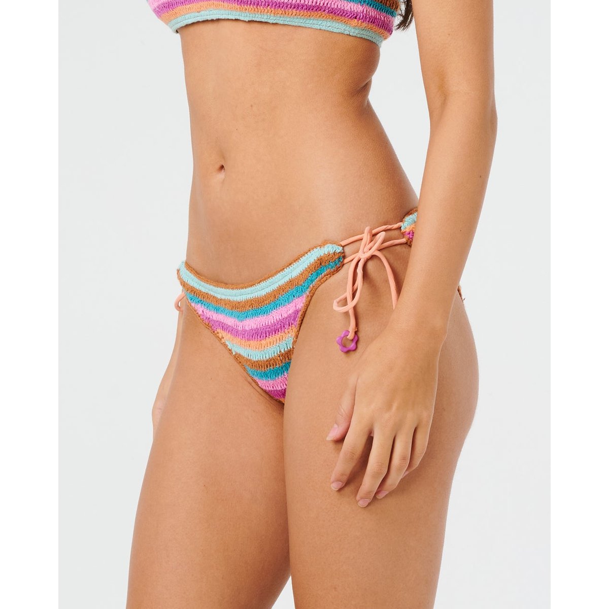 Bas de maillot de bain crochet tanga Sunset SURF fuchsia, RIP CURL