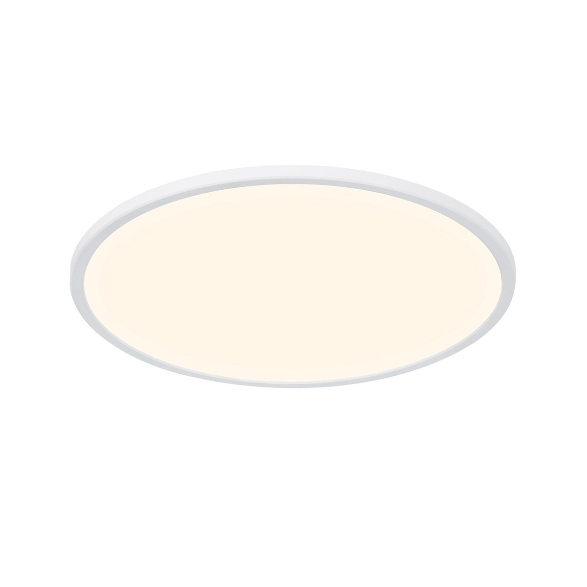 Plafonnier LED intégrée IP54 - salle de bain 3000/4000K | Switch Dimmable en plastique, OJA 42 blanc, NORDLUX