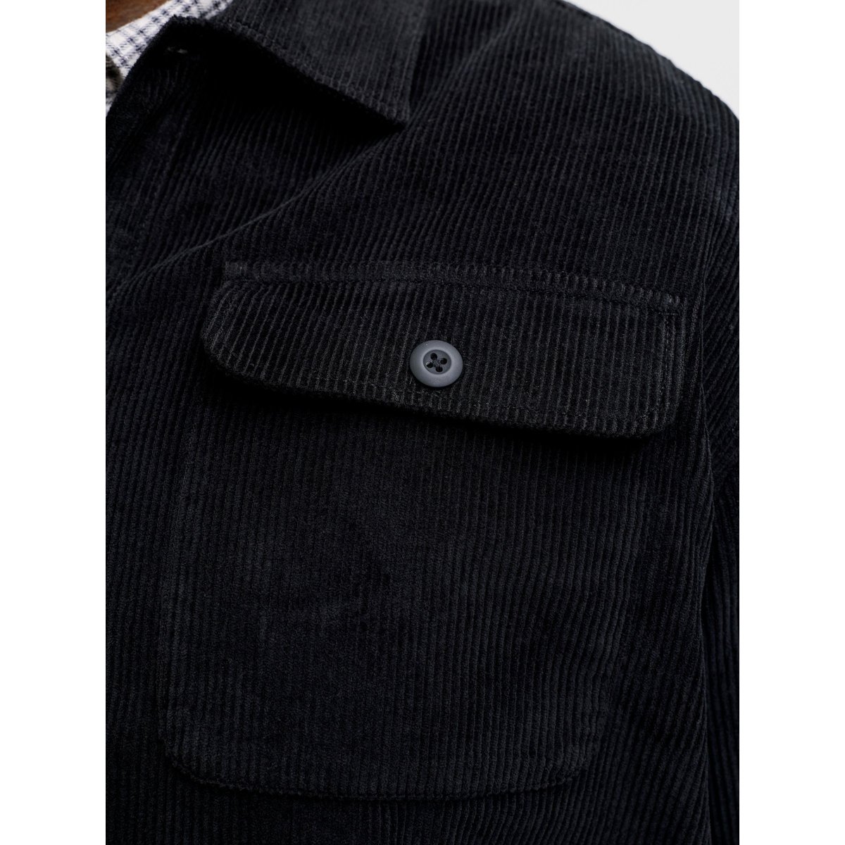 Surchemise black 1, JACK & JONES