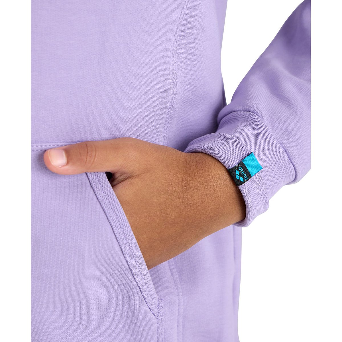 Sweat-shirt à capuche Team Junior Panel lavanda, ARENA