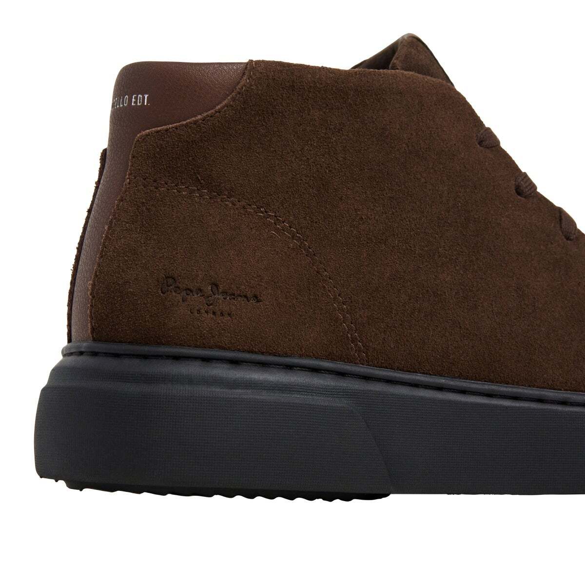 Bottines En Daim brun chocolat, PEPE JEANS