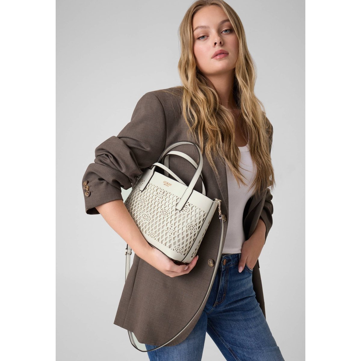 Letty Shopper crème, GUESS