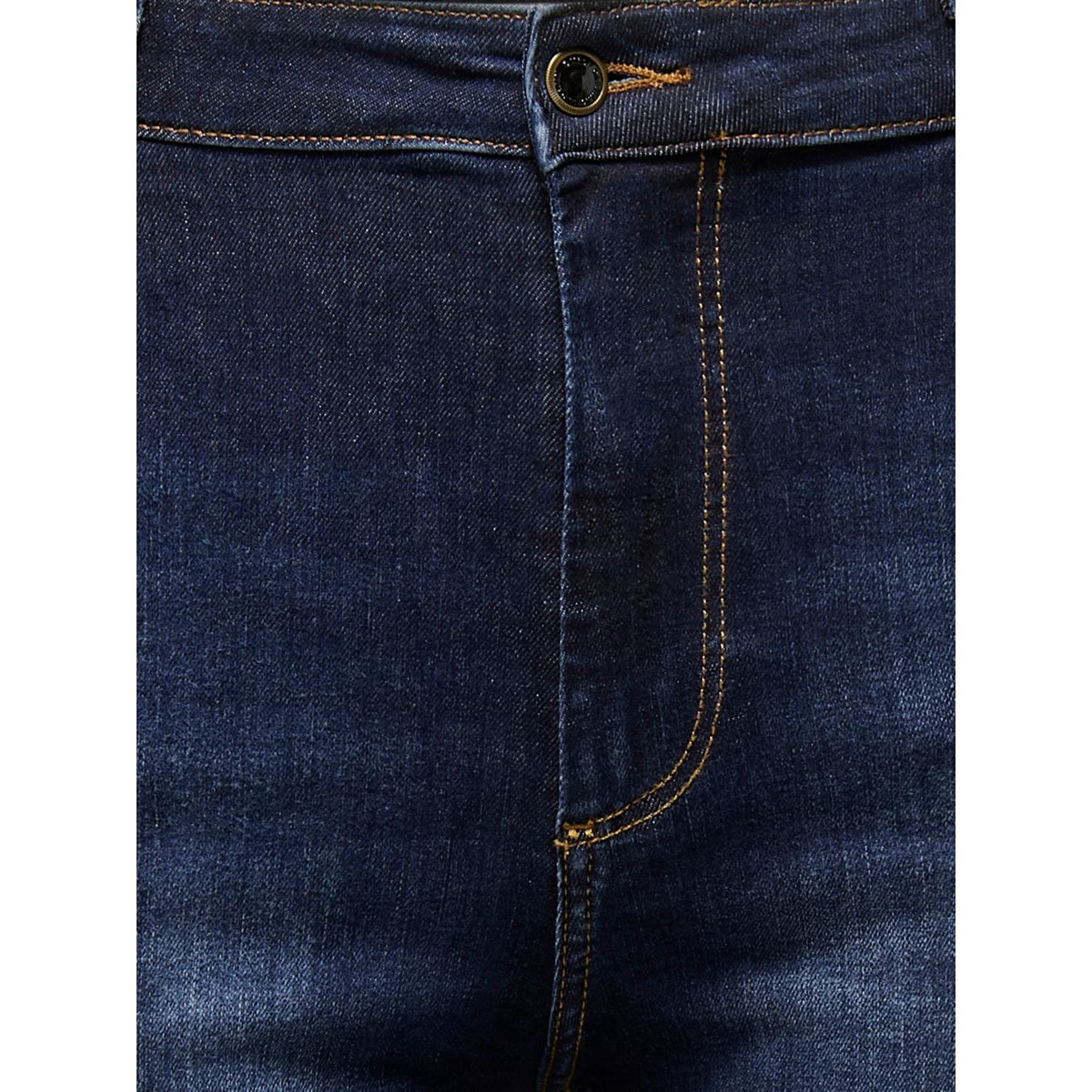 Jean À Jambe Large dark blue denim, ONLY CARMAKOMA