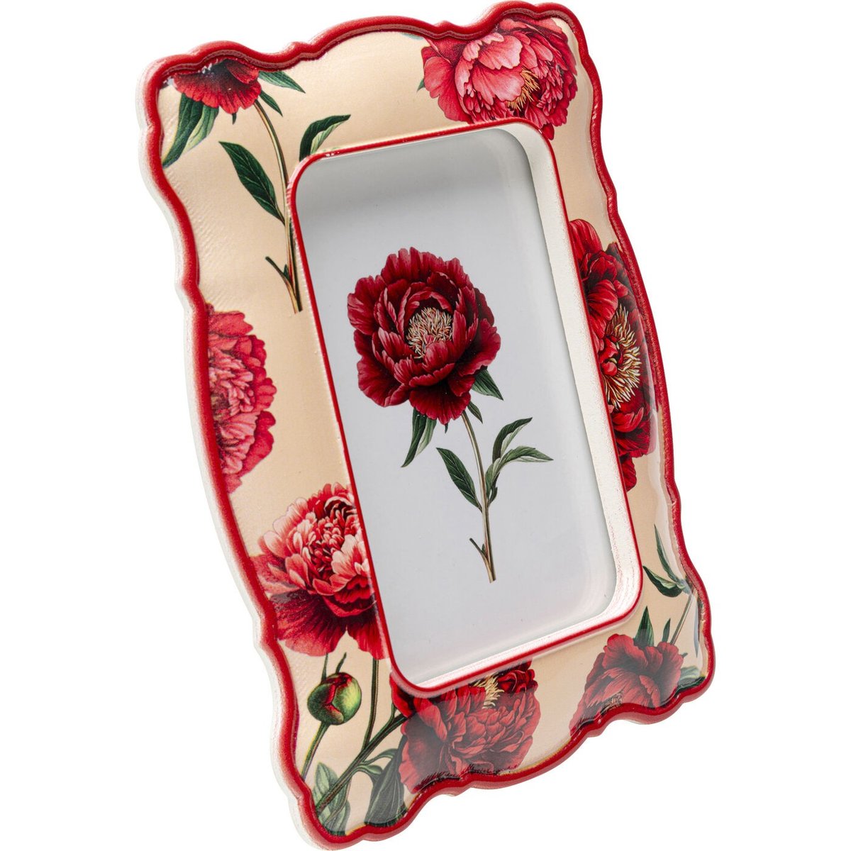 Cadre photo pivoines beige, KARE DESIGN