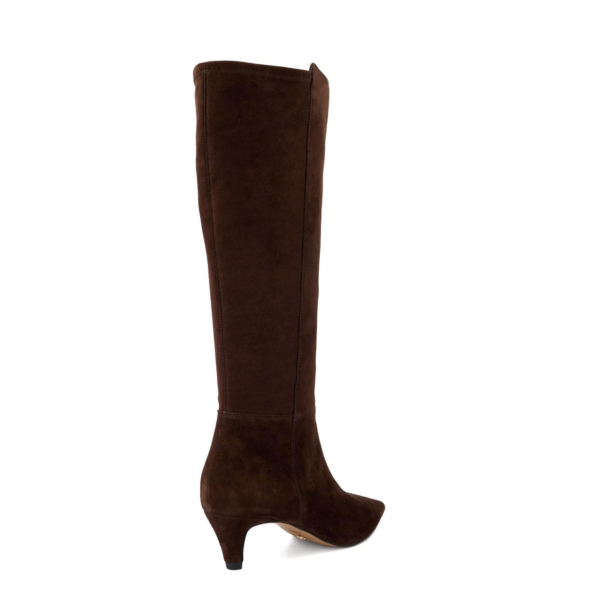 Bottes au genou à talons - SHASA brown-suede, DUNE LONDON