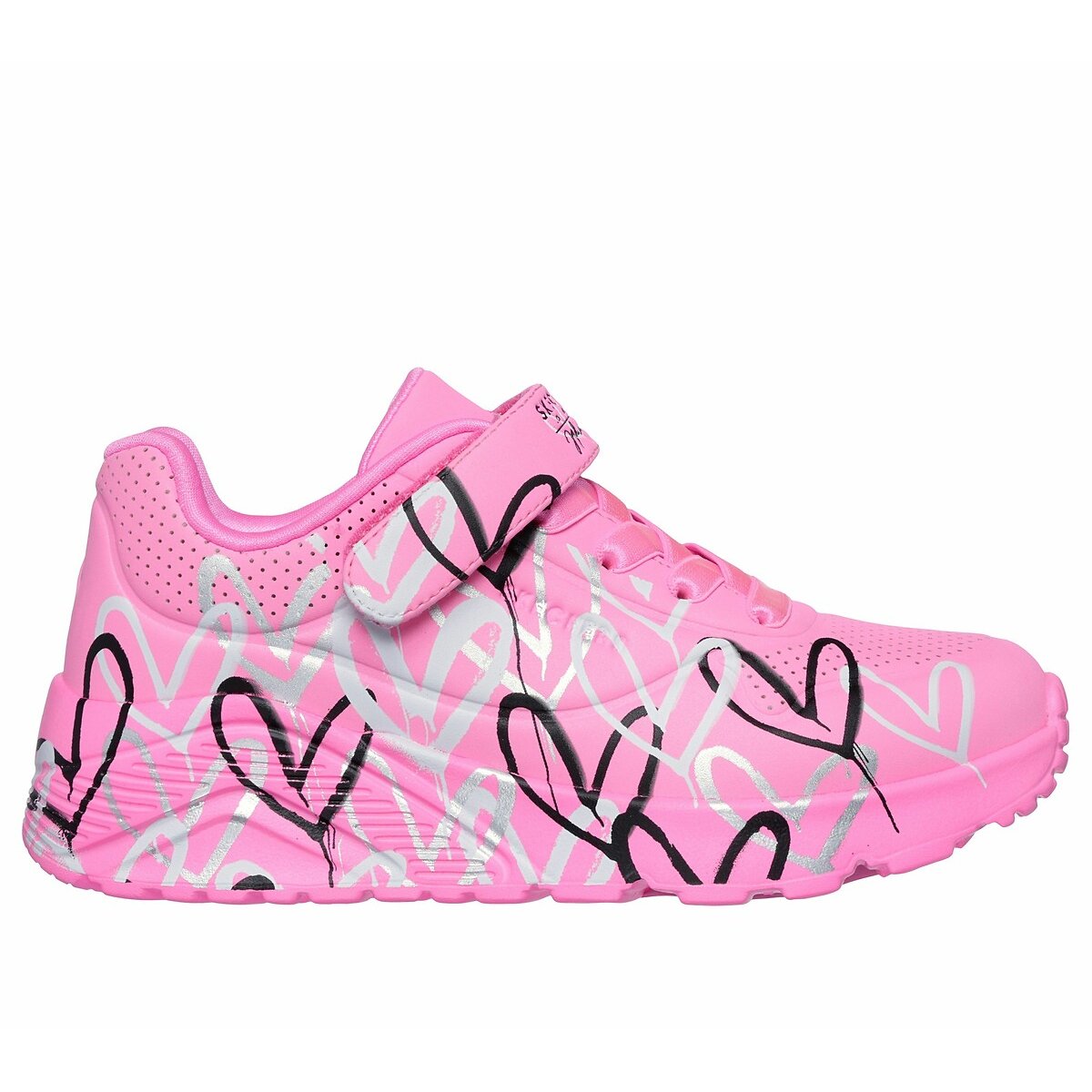 Kids Uno Lite Trainers: Love Levitate pink, SKECHERS