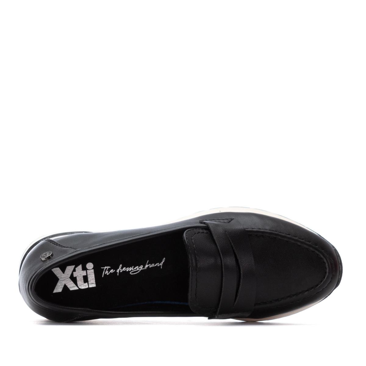 Chaussure Mocassin Plaine Décontractée noir, XTI